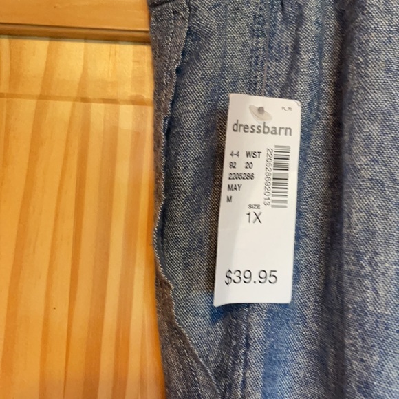 Blue linen pants - Picture 7 of 10